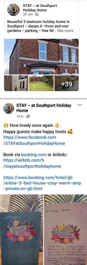 Stay - At Southport Holiday Home - Sleeps 6 Exteriör bild