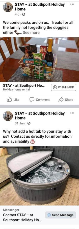 Stay - At Southport Holiday Home - Sleeps 6 Exteriör bild